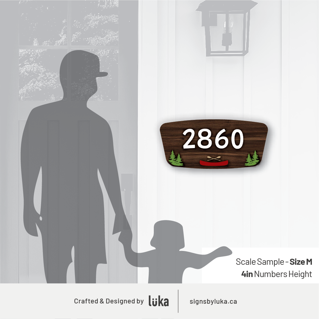 Number Signs - Palm Plate