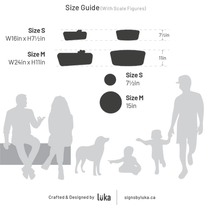 Number Signs - Oasis Round