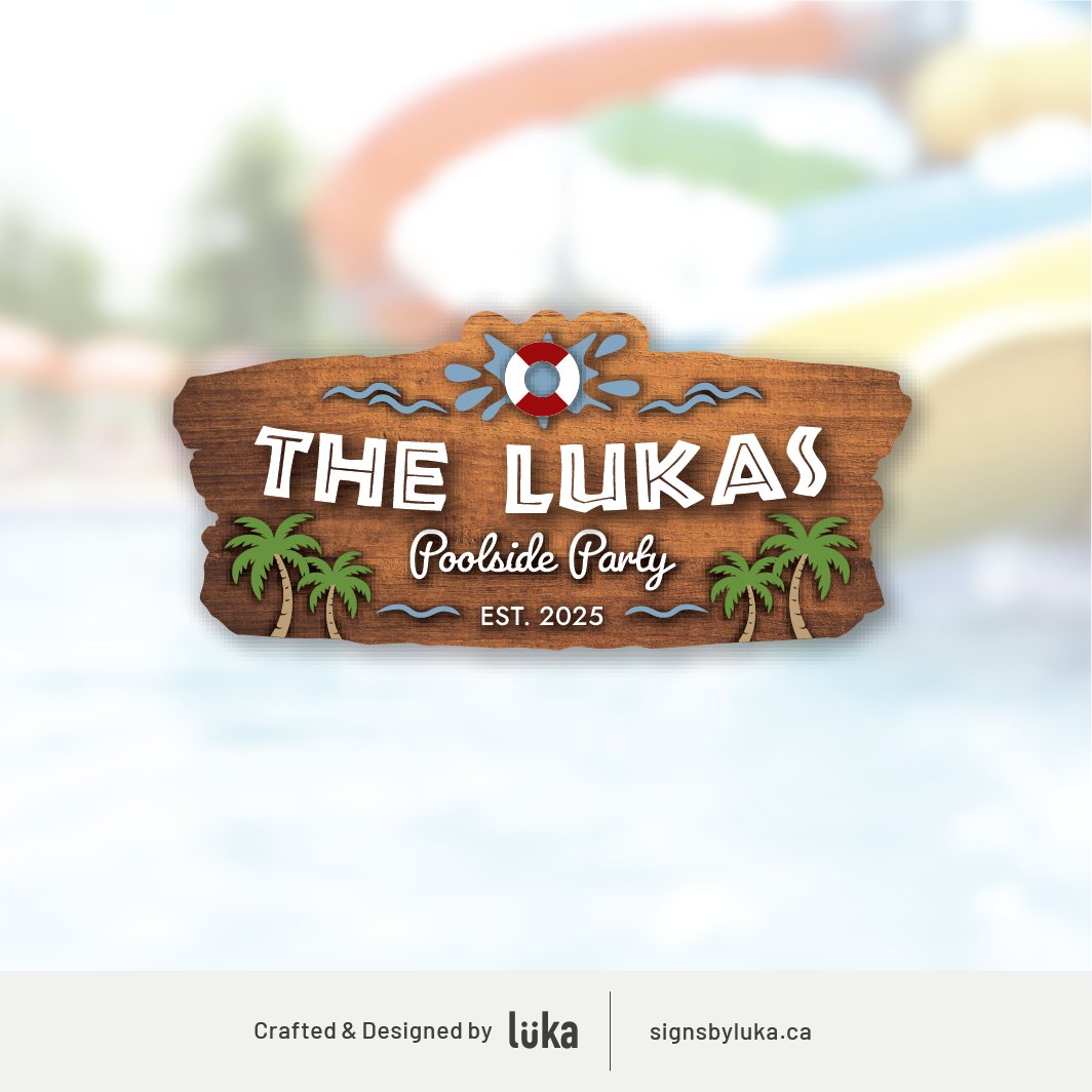 Backyard Signs - Signature