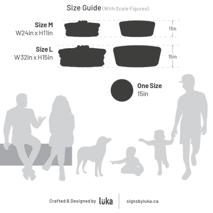 Backyard Signs - Palm Plate