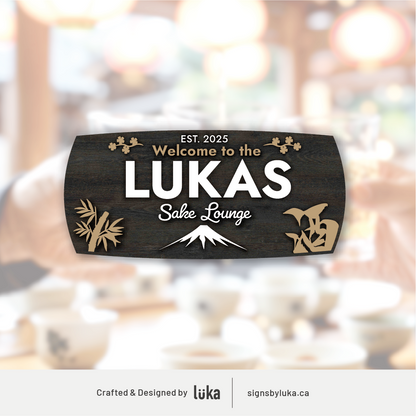 Tasting Signs - Palm Plate