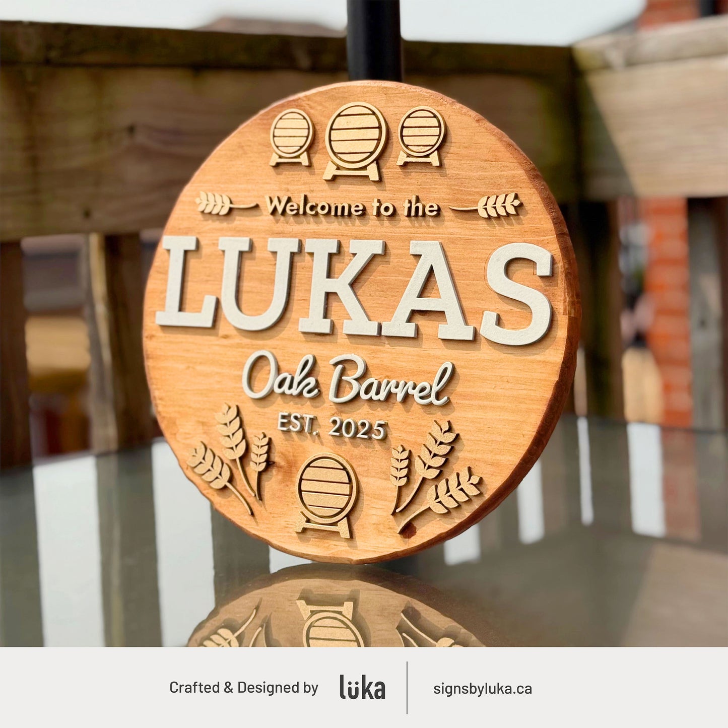 Tasting Signs - Oasis Round