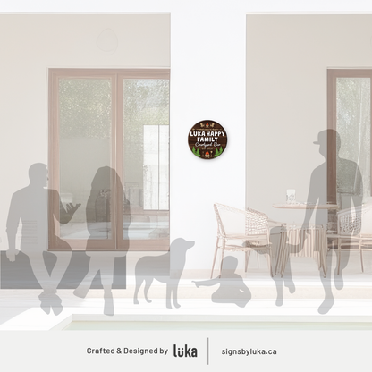 Backyard Signs - Oasis Round