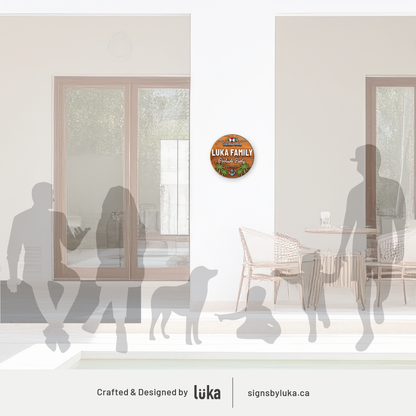 Backyard Signs - Oasis Round