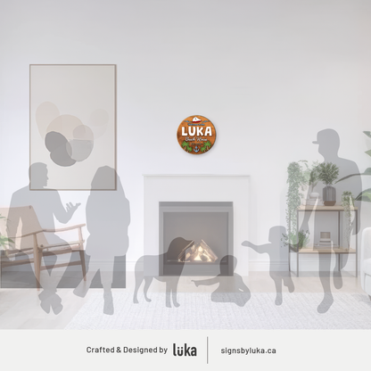 Cottage Signs - Oasis Round