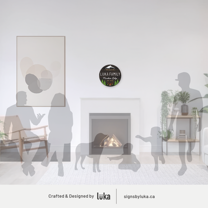 Cottage Signs - Oasis Round