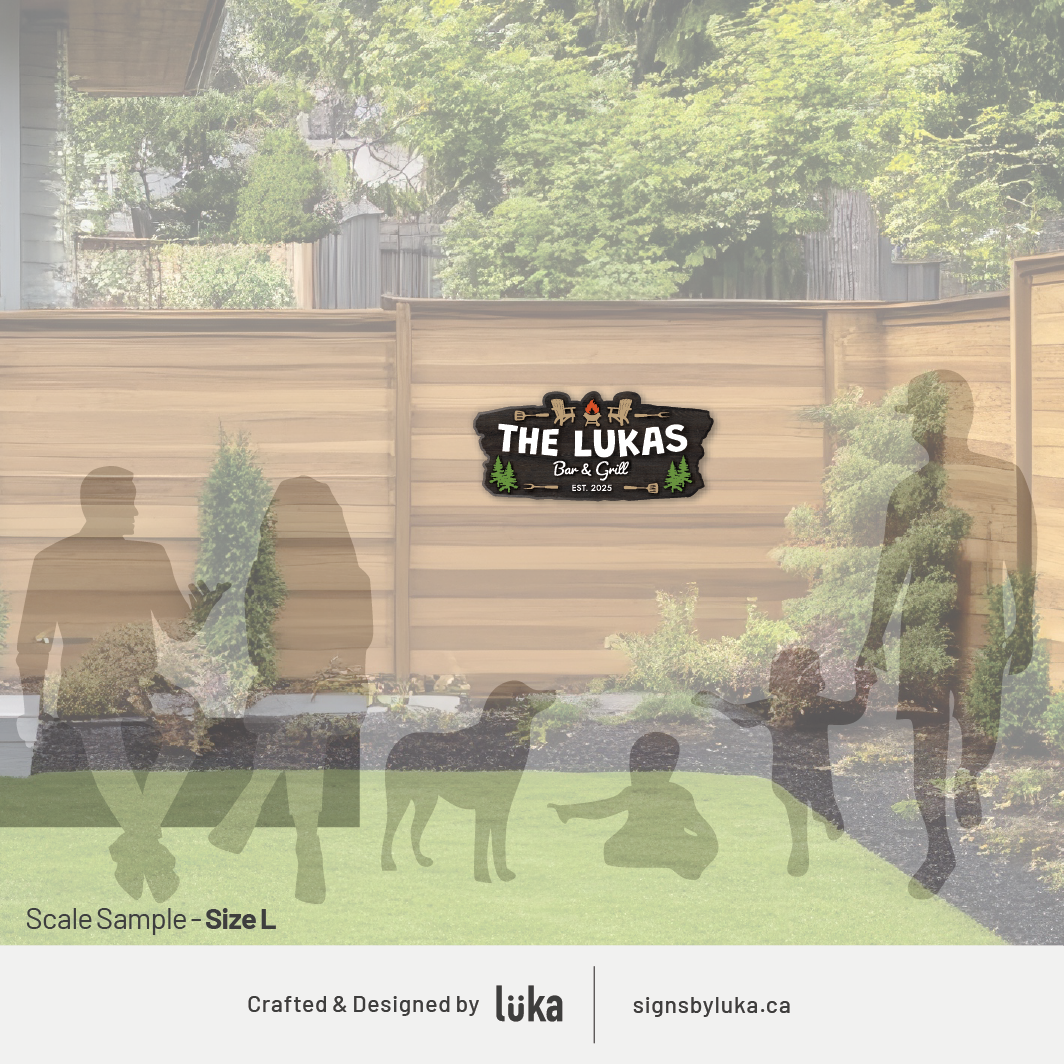 Backyard Signs - Signature