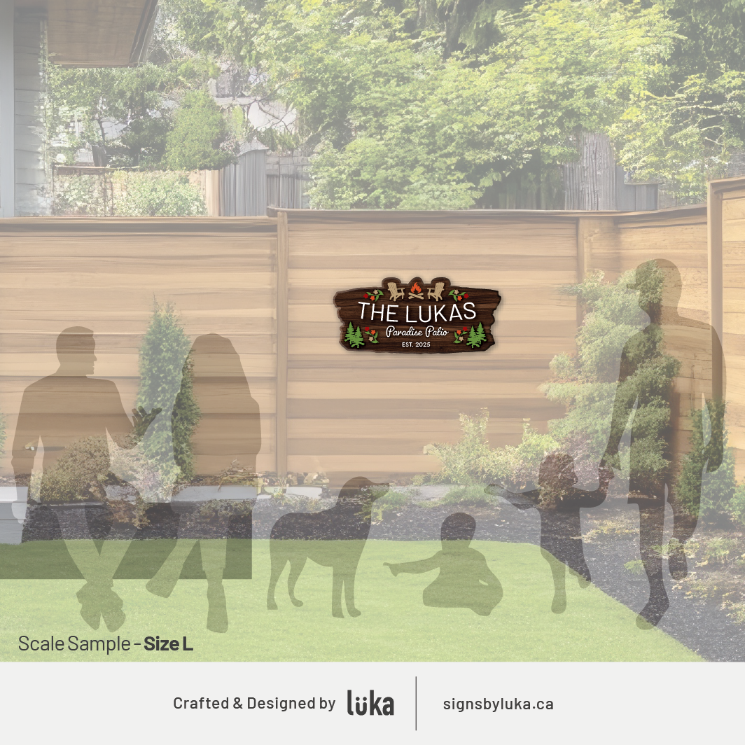 Backyard Signs - Signature